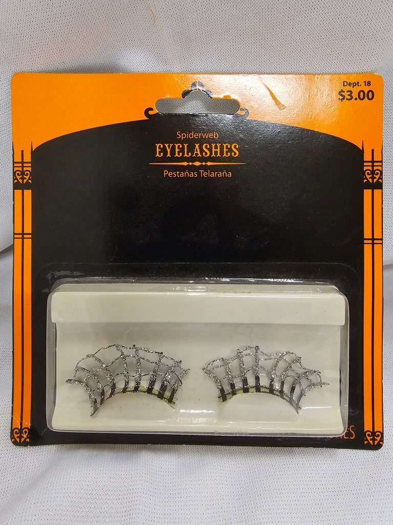 Glitter Spiderweb Eyelashes