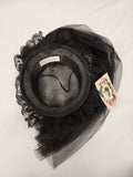 Victorian Steampunk Boater Hat w/Cameo