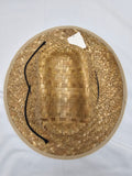 Tall Woven Straw Cowboy Hat