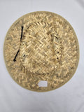 Wide Woven Straw Cowboy Hat