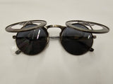 Steampunk Bullseye Flip Up Sunglasses