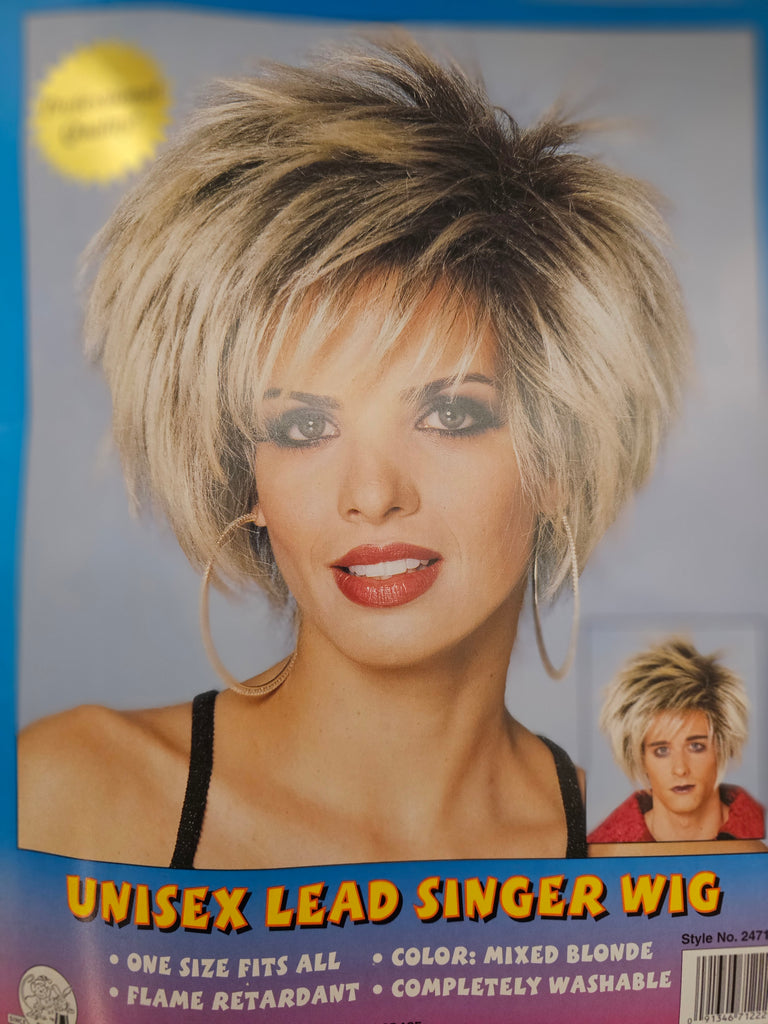 Unisex Lead Singer Wig