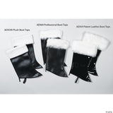 Santa Suit Replacement Parts / Deluxe Velvet Hats / Naugahyde Boot Tops