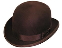 Bowler Hat / Derby Hat / Wool / Deluxe / Black / Ivory / Brown / Gray