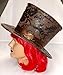 Steampunk Hat / Mad Hatter / Brocade Top Hat