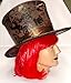 Steampunk Hat / Mad Hatter / Brocade Top Hat