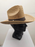 High Crown Straw Cowboy Hat