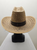 High Crown Straw Cowboy Hat