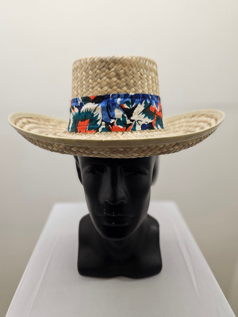 Straw Gambler Hat