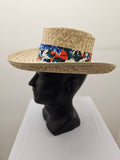 Straw Gambler Hat