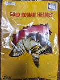 Gold Roman Helmet