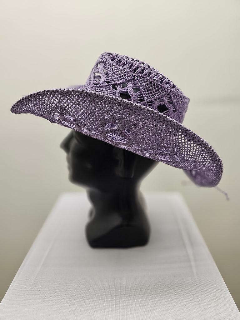 Lace Toyo Western Cowboy Hat