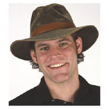 Safari Hat / Indiana Jones Hat / Faux Leather