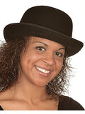Derby Hat / Wool Felt / 5.5" Tall / Professional