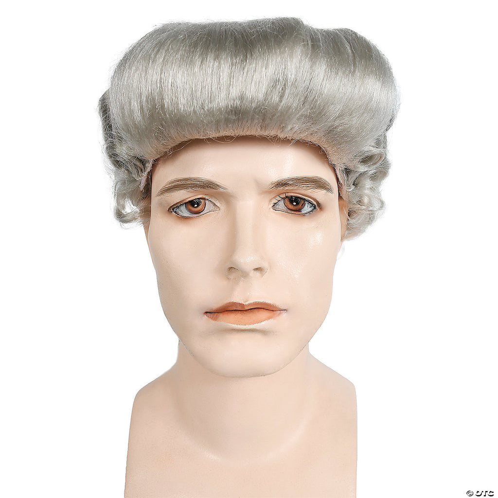 Colonial Man Wig / 1700's Men's Powered Wig / Discount