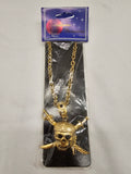 Pirate Skull & Sword Necklace