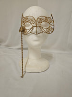 Gold Mask with Handle