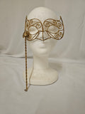 Gold Mask with Handle