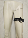 Black Lace Garter