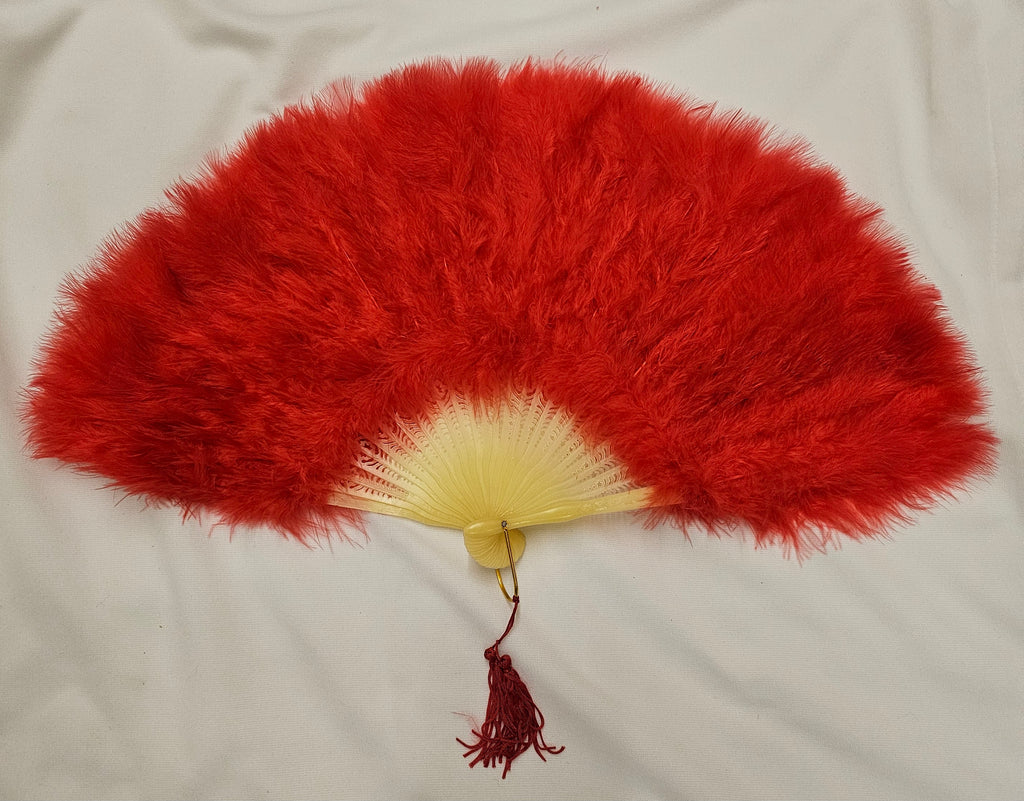 Real Feather Fan