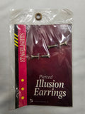 Pierced Illusion Earrings