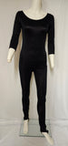 Black Long Sleeve Unitard