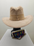 Deluxe Cowboy Hat - Tan Suedene