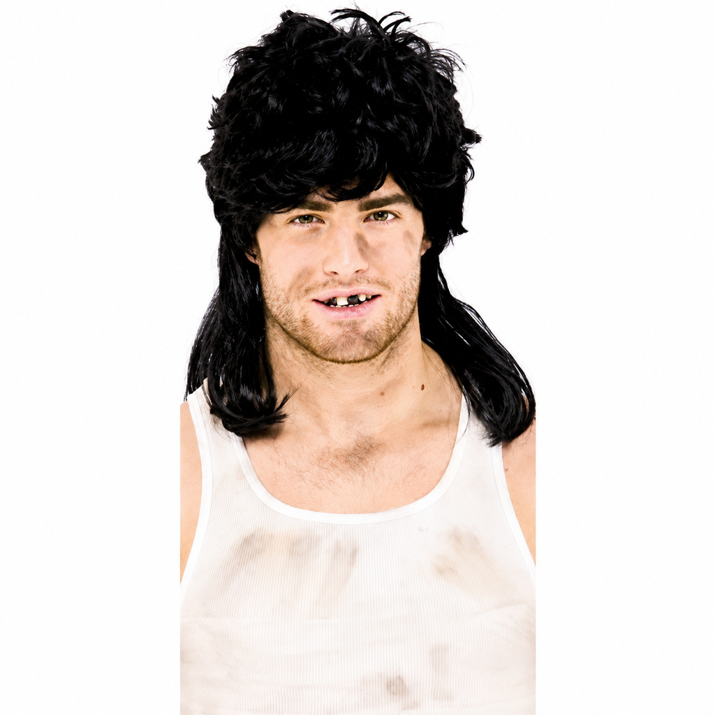 Mullet Wig / 1980s Wig Style