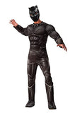 Captain America / Civil War Muscle Chest Black Panther Costume / Deluxe