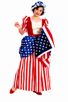 Lady Liberty Costume / Uncle Sam Costume / Semiquincentennial / 250th / Independence Day / Stars and Stripes