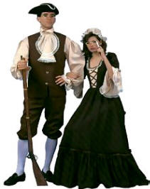 Colonial Woman Costume / Abigail Adams / Very Good Quality / 1776