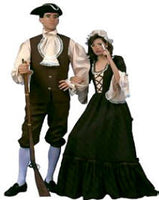 Colonial Woman Costume / Abigail Adams / Very Good Quality / 1776
