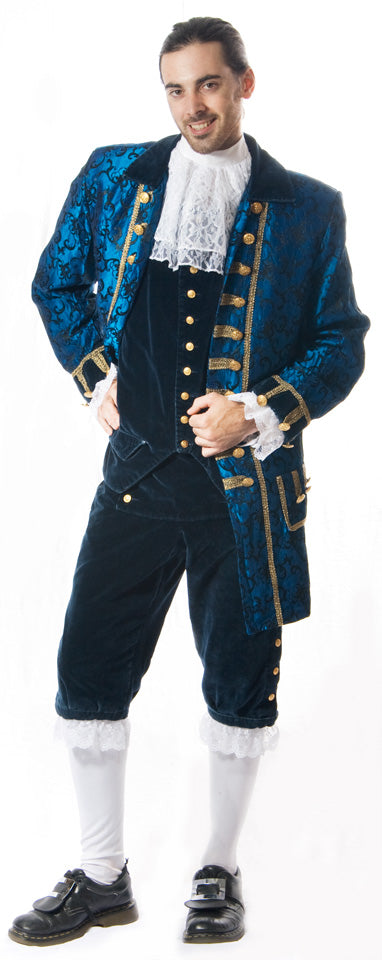 Fancy Colonial Gentleman Costume / Very Good Quality