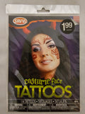 Costume Face Tattoos