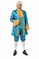 Colonial Costume / King of France Louis 16th / 18th-Century French Aristocrat / Rococo Court Suit / Broadway Quality