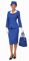Pan Am Stewardess Costume / Stewardess Airline Flight Attendant / Retro Vintage 1960's / Professional Quality / Catch Me If You Can