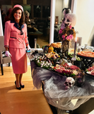 Jackie O Costume / Retro Iconic Pink Suit / 1960's First Lady Costume / Limited Edition