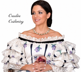 Mrs. Abe Lincoln Costume / Mary Todd Lincoln / Civil War Era / Broadway Quality