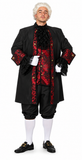 Colonial Man Costume / Gothic / Vampire / French King / Broadway Quality