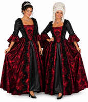 Colonial Woman Costume / Marie Antoinette / Gothic Vampire / Broadway Quality