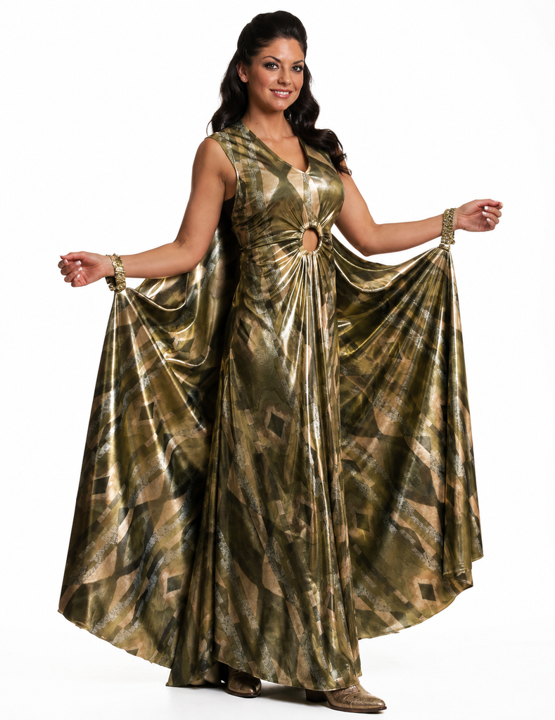Egyptian Queen Costume / African Queen / Goddess / Deluxe