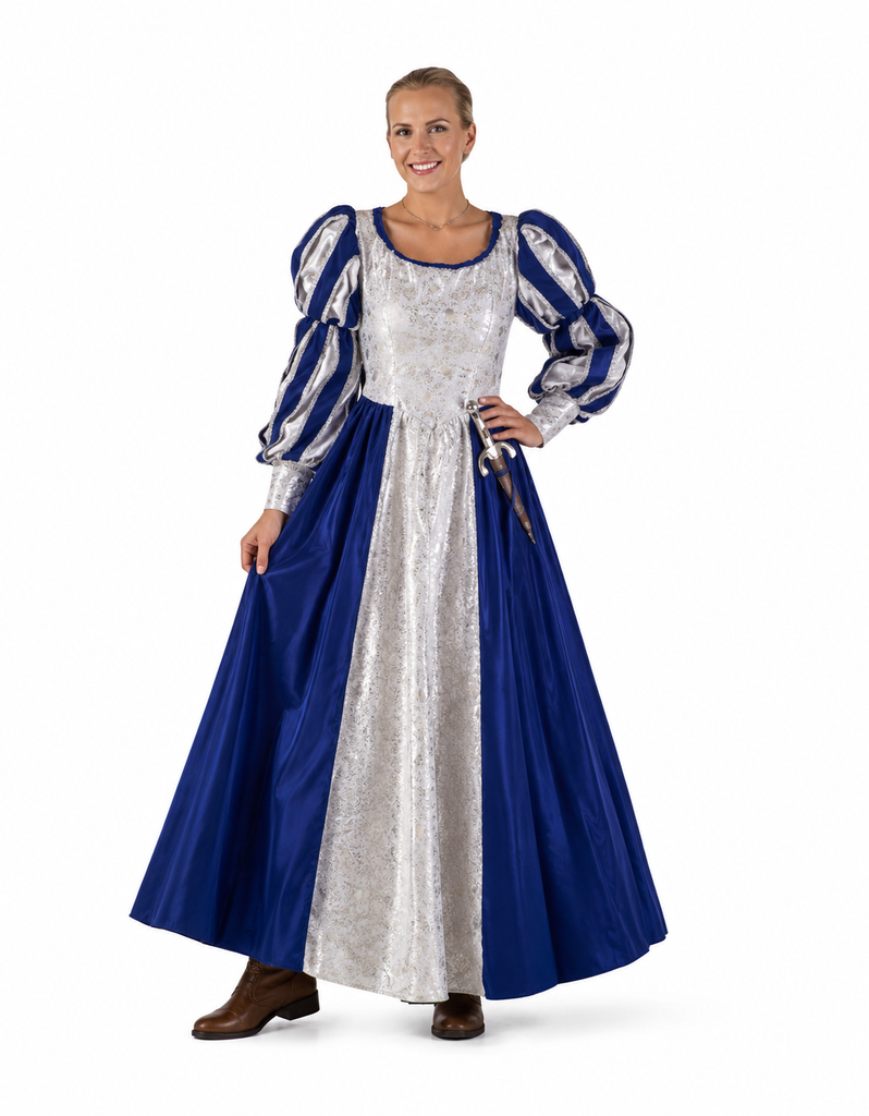 Medieval Costume / Renaissance Costume / Lady Musketeer / Medieval Queen / Broadway Quality
