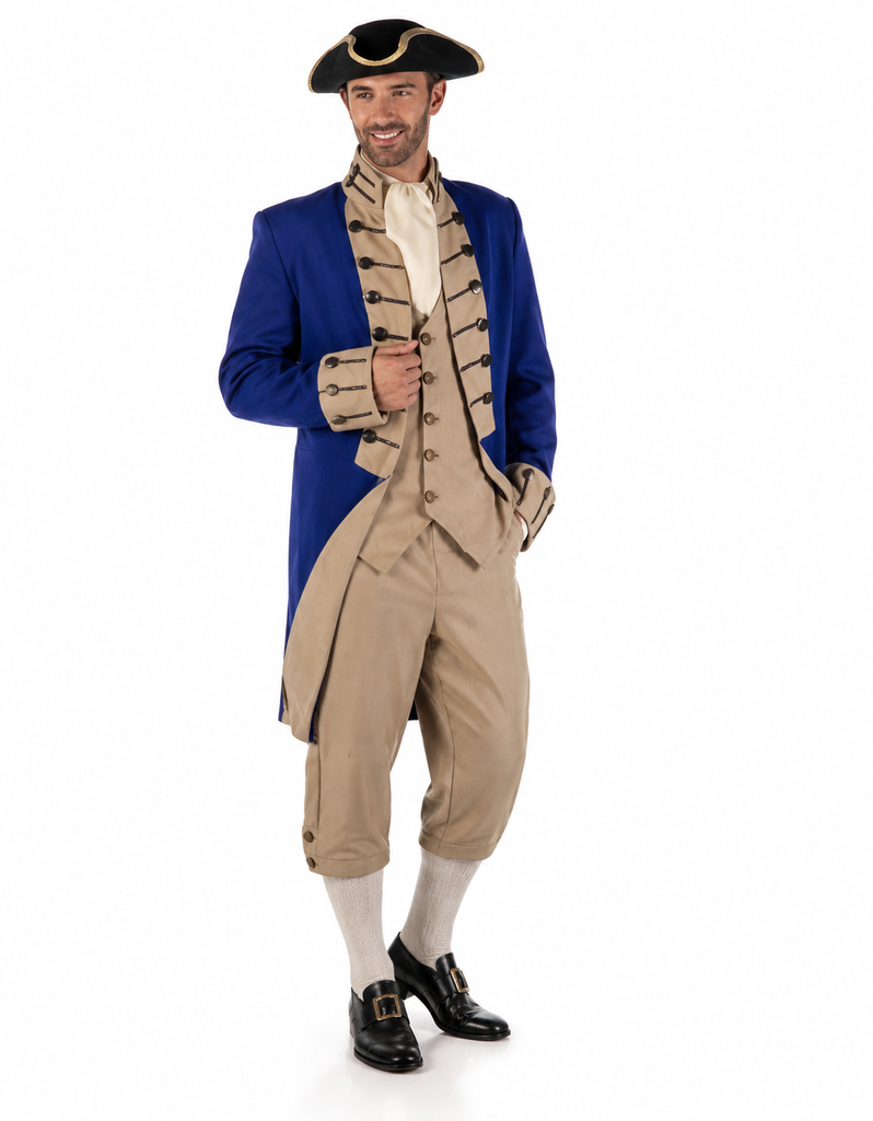 Revolutionary War Colonial Soldier Costume
