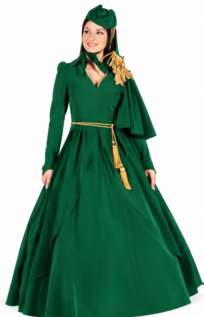 Scarlett O'Hara Costume / Curtain Dress / Southern Belle / Old South Costume / Deluxe