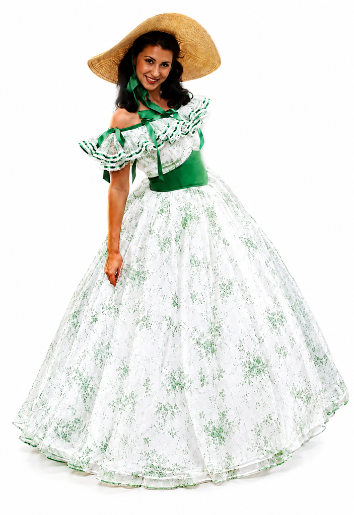 Scarlett O'Hara Costume / BBQ Party Southern Belle Dress