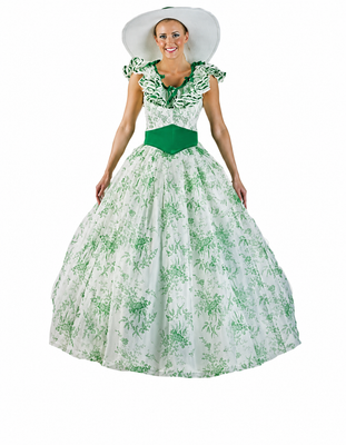 Scarlett O'Hara Costume / BBQ Party Southern Belle Dress