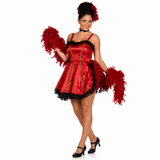 Western Saloon Girl Costume / Wild West Showgirl / Vintage Cabaret / Can-Can Dancer / Deluxe