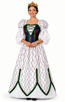Mardi Gras Queen Costume / Deluxe
