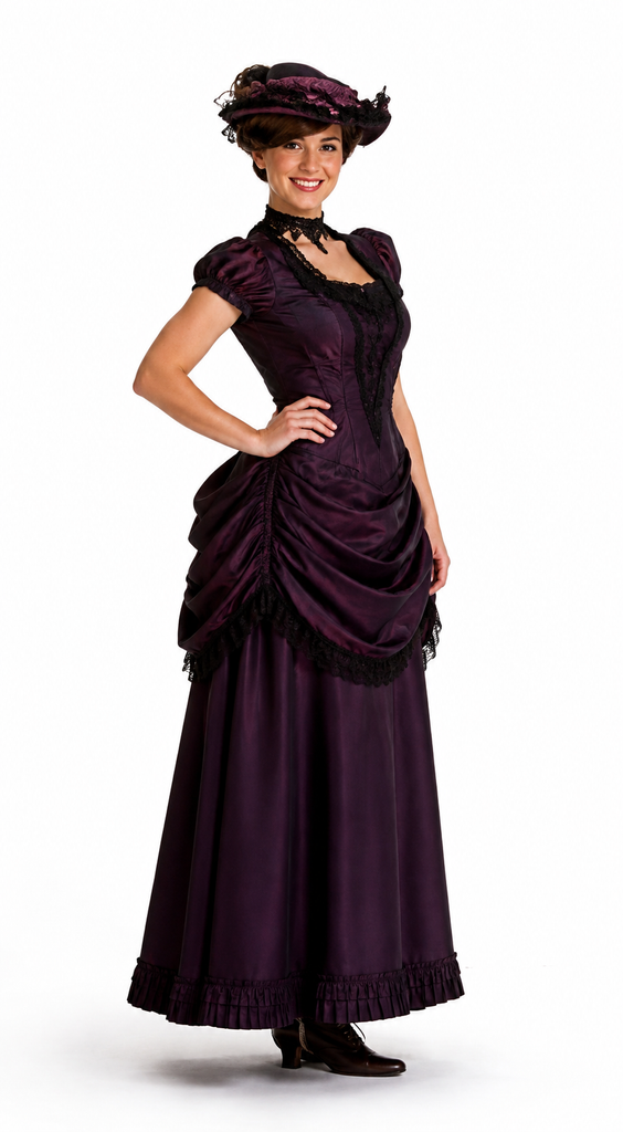 Victorian Dress Costume / Emma / Professional Theatre Quality