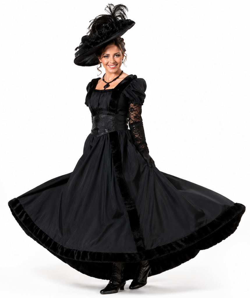 Victorian Costume / Edwardian Era Society Dame / Titanic Costume White Star Line 1912 / Victorian Gothic / Deluxe
